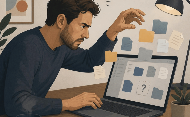 Frustrated file search